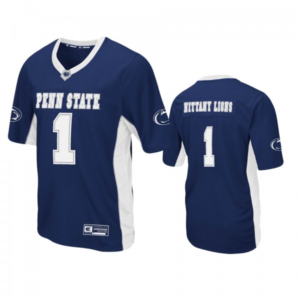 Penn State Nittany Lions #1 Navy Max Power Footbal...