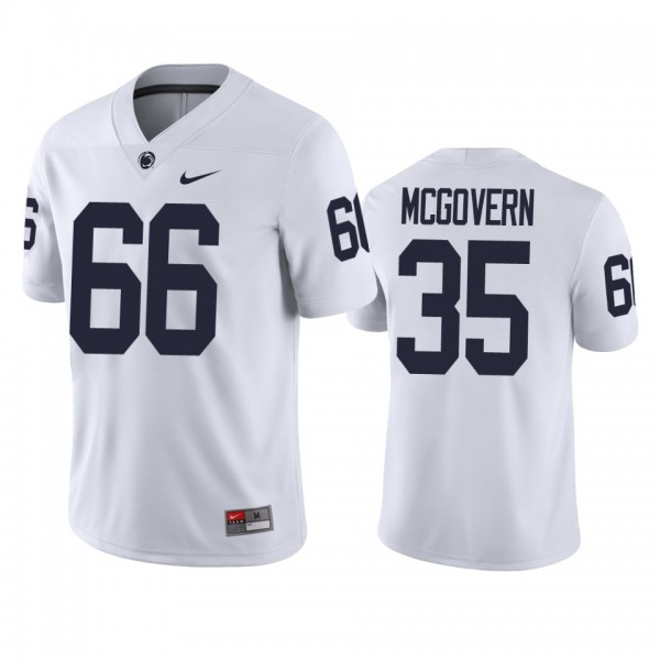 Men's Penn State Nittany Lions Connor McGovern Whi...