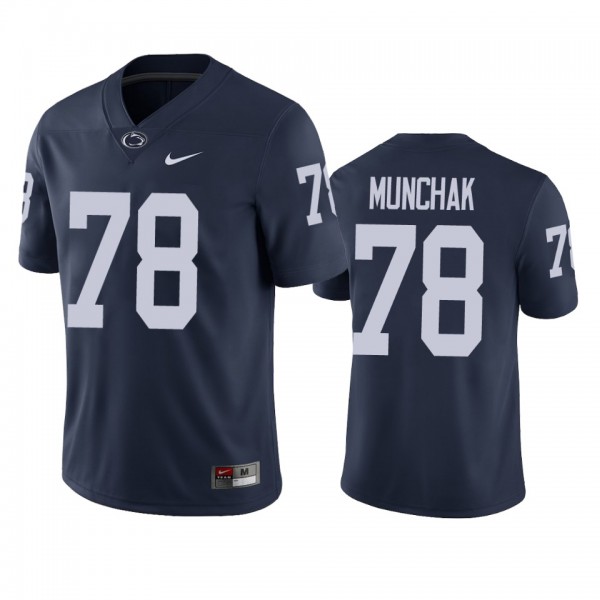 Men's Penn State Nittany Lions Mike Munchak Navy College Football Jersey