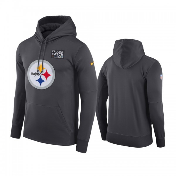 Men's Pittsburgh Steelers Anthracite Crucial Catch...