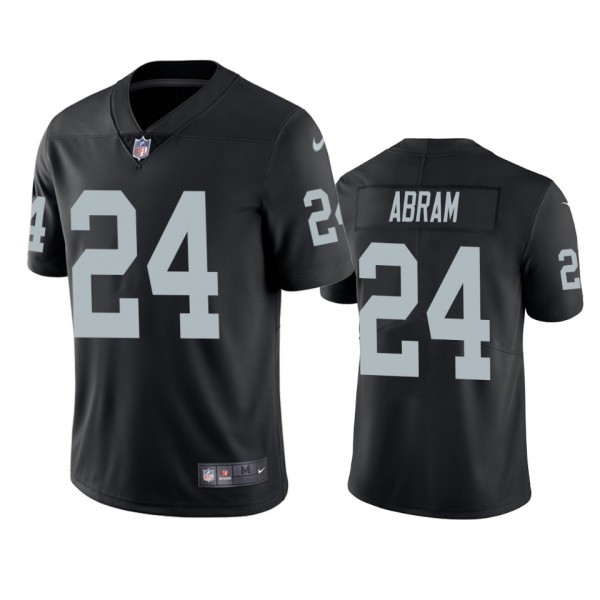 Oakland Raiders Johnathan Abram Black 2019 NFL Dra...