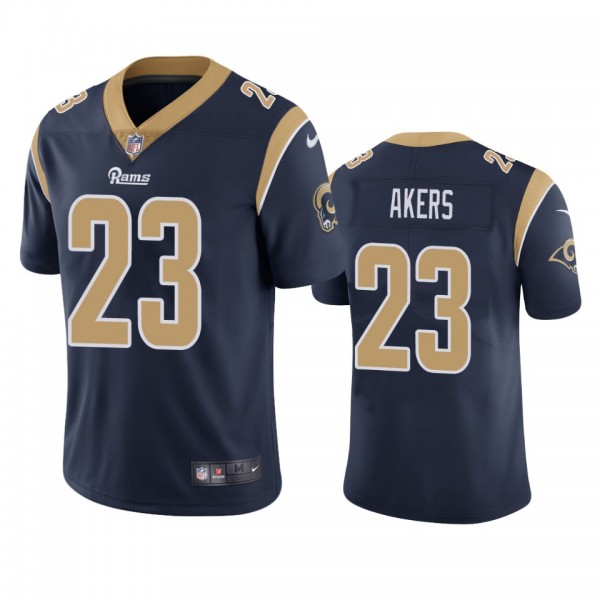Los Angeles Rams Cam Akers Navy 2020 NFL Draft Vap...
