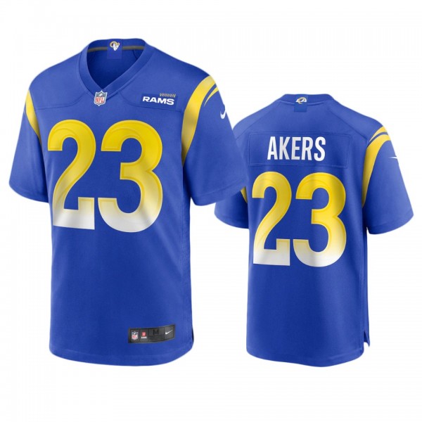 Los Angeles Rams Cam Akers Royal 2020 Game Jersey
