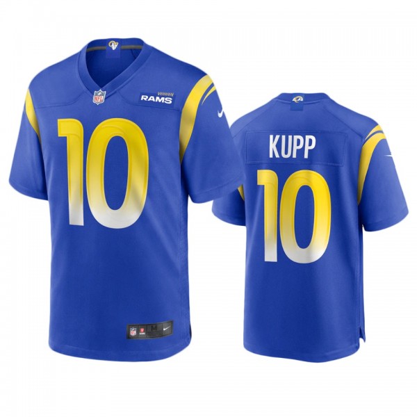 Los Angeles Rams Cooper Kupp Royal 2020 Game Jerse...