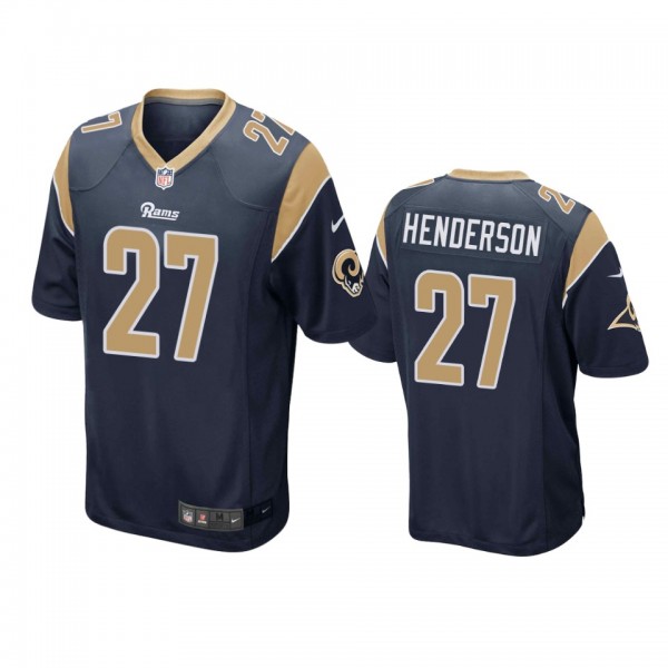 Los Angeles Rams Darrell Henderson Navy 2019 NFL D...