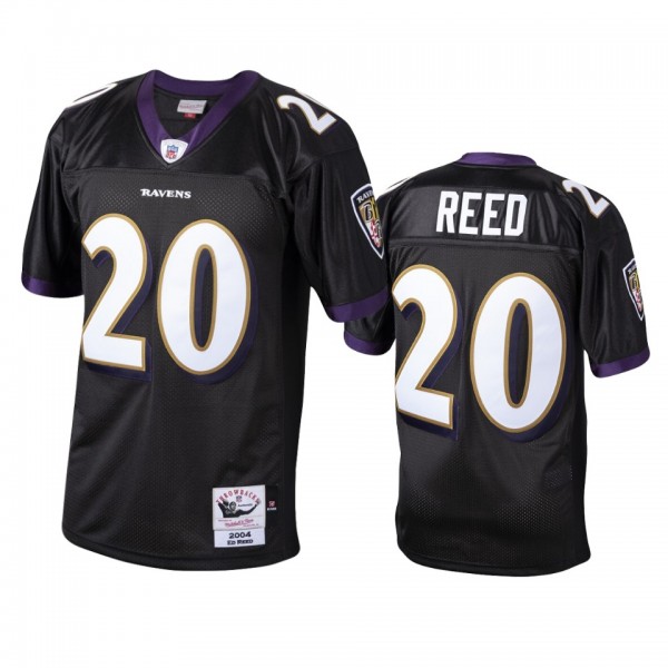 Baltimore Ravens Ed Reed Black 2004 Authentic Thro...