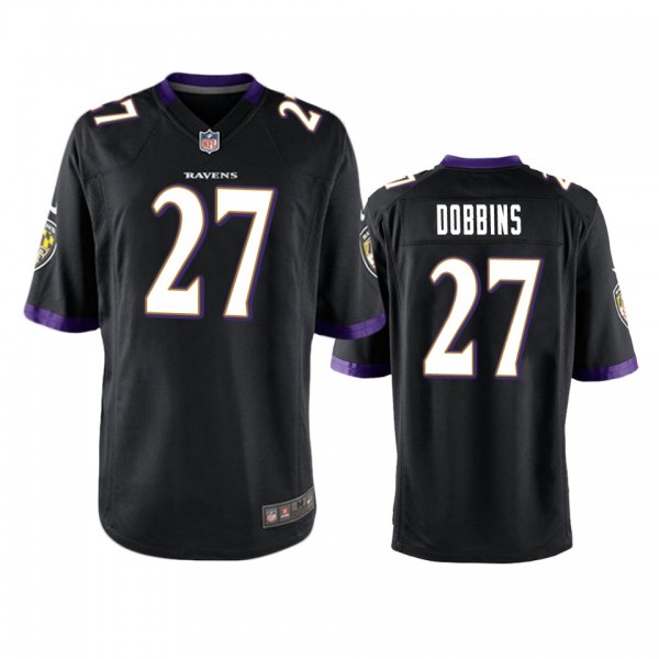 Baltimore Ravens J.K. Dobbins Black 2020 NFL Draft...