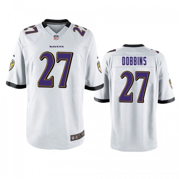 Baltimore Ravens J.K. Dobbins White 2020 NFL Draft...