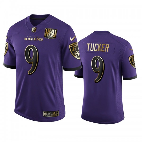 Baltimore Ravens Justin Tucker Purple 25th Season ...