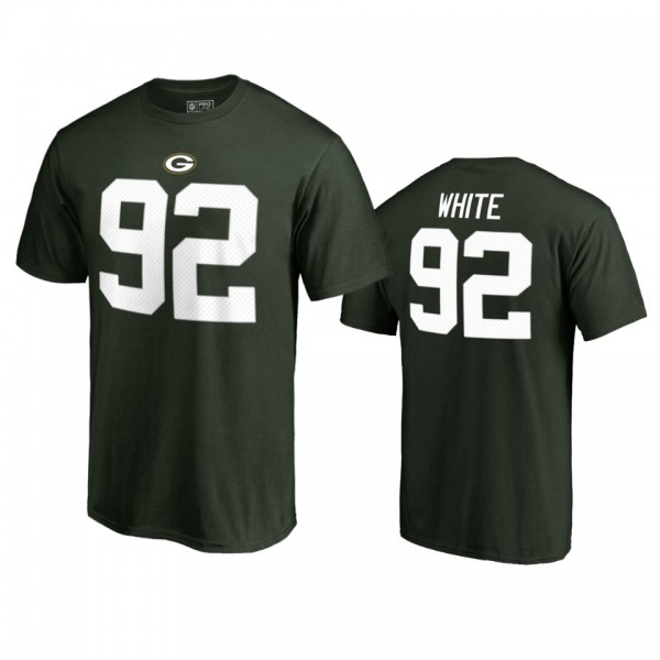 Green Bay Packers Reggie White Green Authentic Sta...