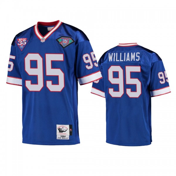 Buffalo Bills Kyle Williams Royal Vintage Replica ...