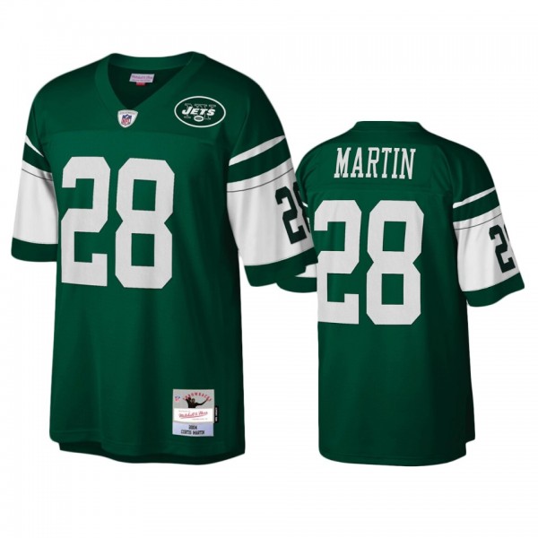 New York Jets Curtis Martin Green Legacy Replica J...