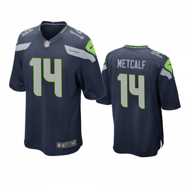 Seattle Seahawks D.K. Metcalf Navy 2019 NFL Draft ...