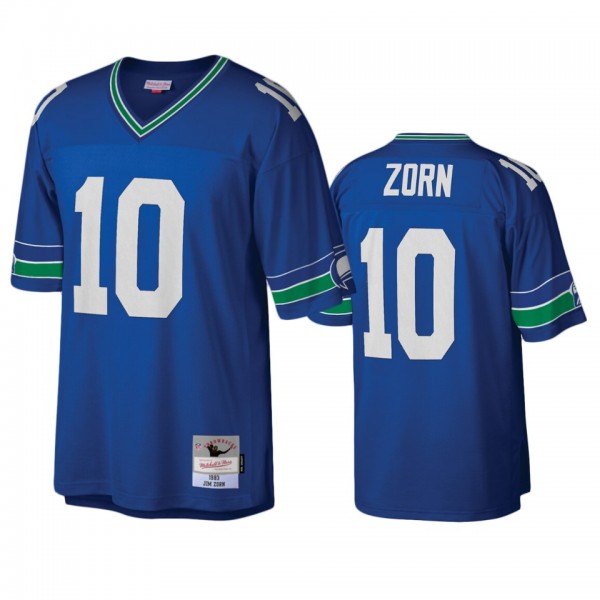 Seattle Seahawks Jim Zorn Royal Legacy Replica Jersey