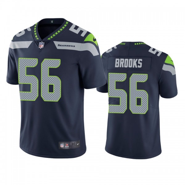 Seattle Seahawks Jordyn Brooks Navy 2020 NFL Draft...