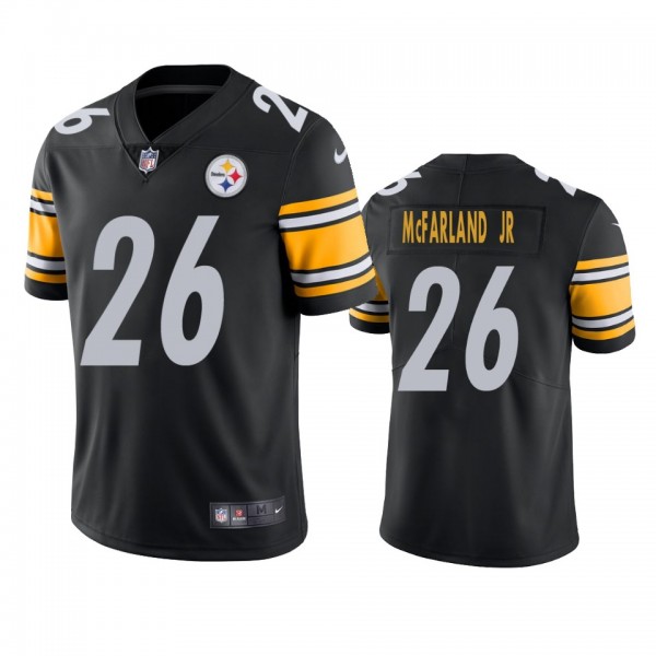 Pittsburgh Steelers Anthony McFarland Jr. Black Vapor Untouchable Limited Jersey