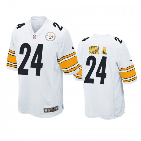 Pittsburgh Steelers Benny Snell Jr. White 2019 NFL...