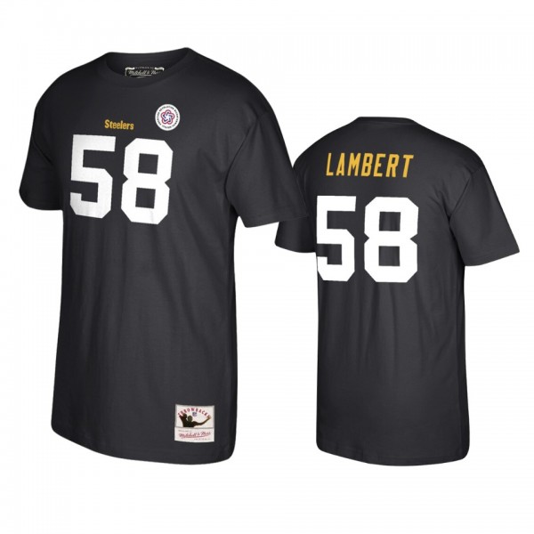 Pittsburgh Steelers Jack Lambert Black 1976 Retire...