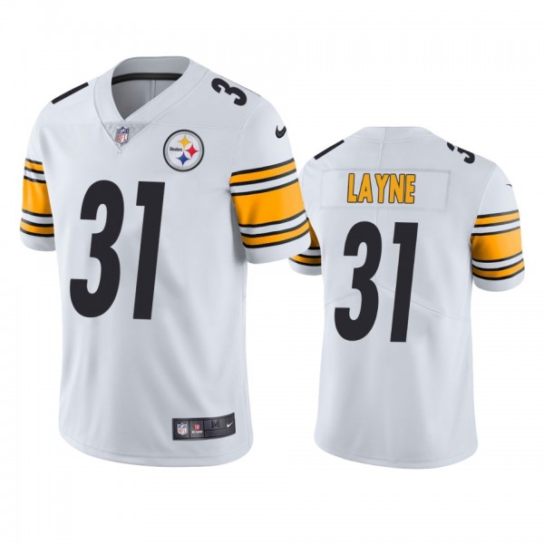Pittsburgh Steelers Justin Layne White 2019 NFL Dr...