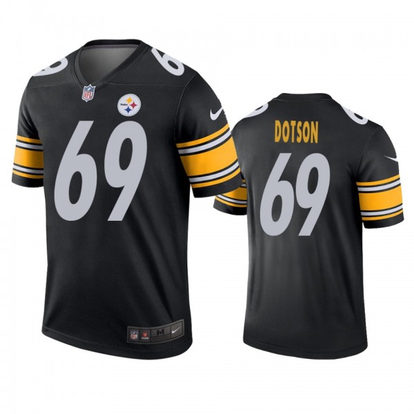 Pittsburgh Steelers Kevin Dotson Black Legend Jers...