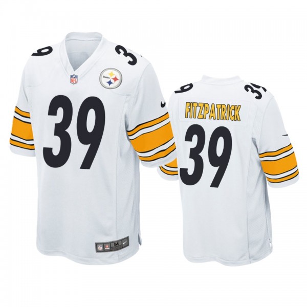 Pittsburgh Steelers Minkah Fitzpatrick White Game Jersey