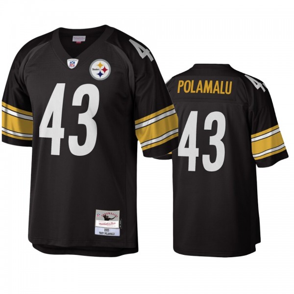 Pittsburgh Steelers Troy Polamalu Black Legacy Rep...