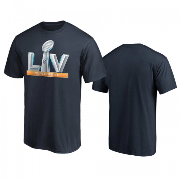 Men's Super Bowl LV Navy Upper T-Shirt