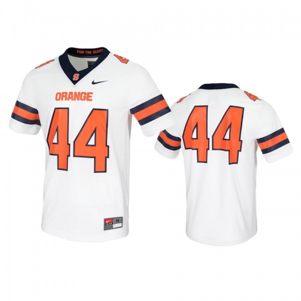 Syracuse Orange #44 White Untouchable Game Jersey
