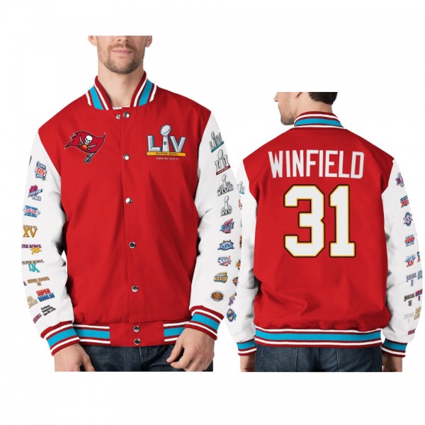 Tampa Bay Buccaneers Antoine Winfield Jr. Red Supe...