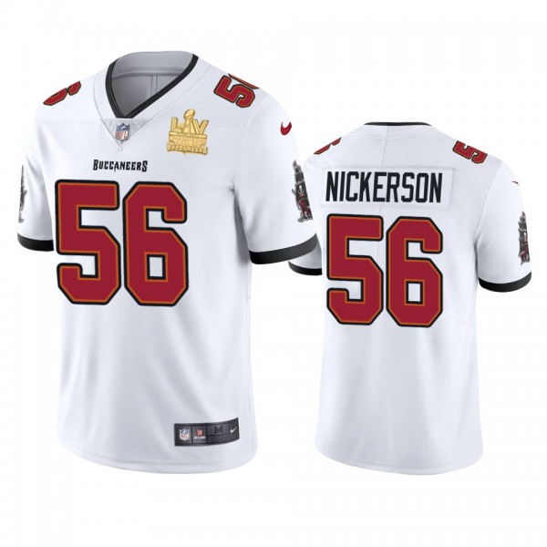 Tampa Bay Buccaneers Hardy Nickerson White Super B...