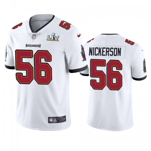 Tampa Bay Buccaneers Hardy Nickerson White Super B...