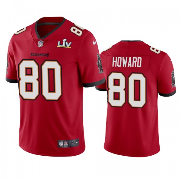 Tampa Bay Buccaneers O.J. Howard Red Super Bowl LV...