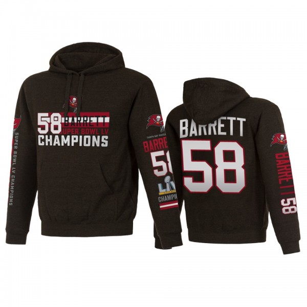 Tampa Bay Buccaneers Shaquil Barrett Charcoal Supe...
