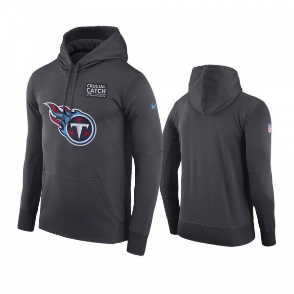 Men's Tennessee Titans Anthracite Crucial Catch Ho...