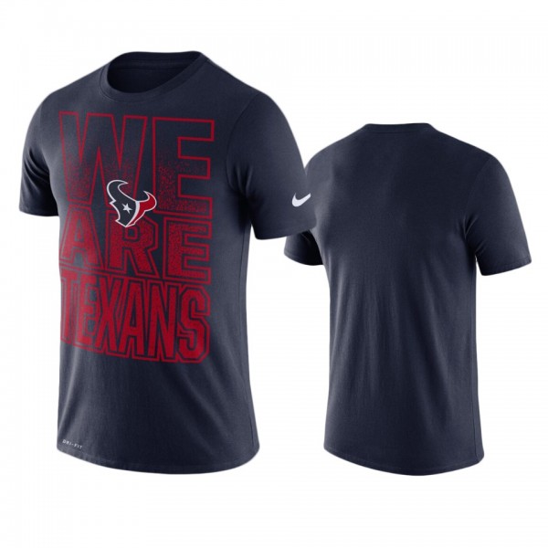 Houston Texans Navy Local Verbiage Performance T-S...