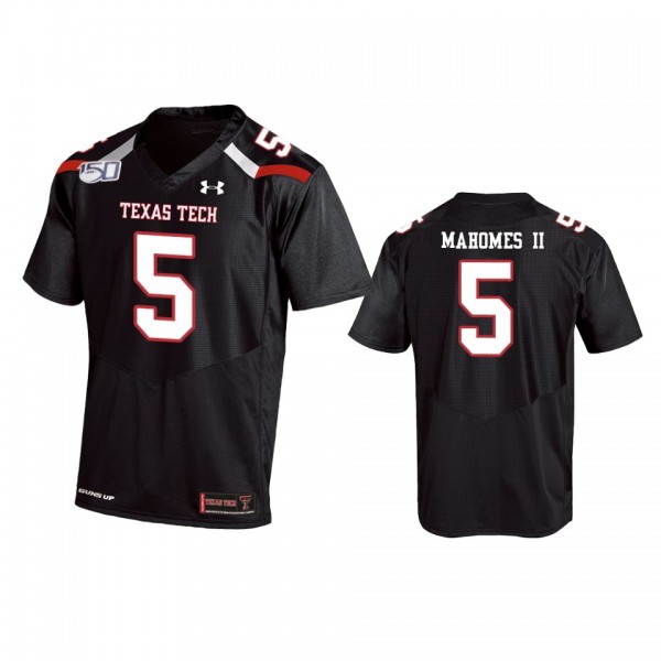 Texas Tech Red Raiders Patrick Mahomes II Black Co...