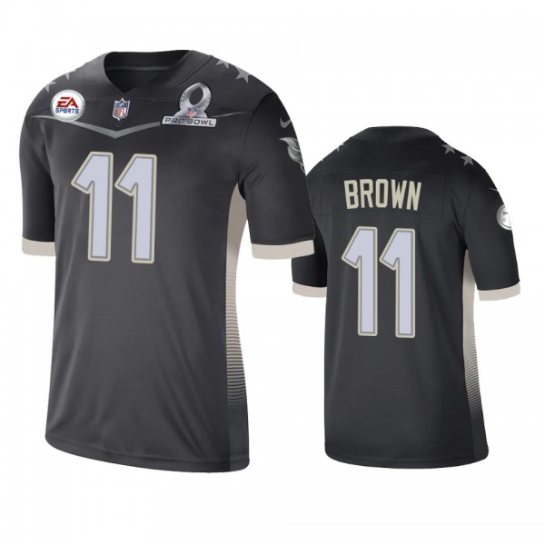Tennessee Titans A.J. Brown Anthracite 2021 AFC Pr...