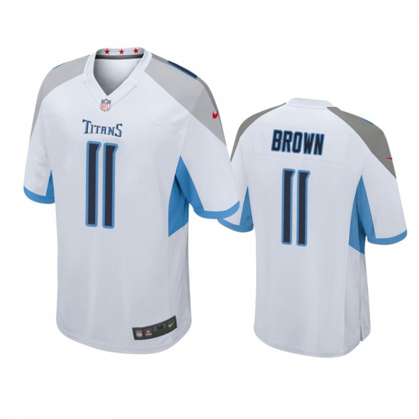 Tennessee Titans A.J. Brown White 2019 NFL Draft G...