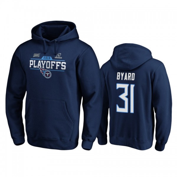Tennessee Titans Kevin Byard Navy 2019 NFL Playoff...