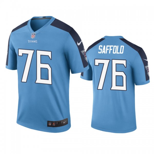 Tennessee Titans Rodger Saffold Light Blue Color R...