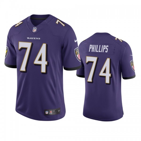 Baltimore Ravens Tyre Phillips Purple Vapor Limite...
