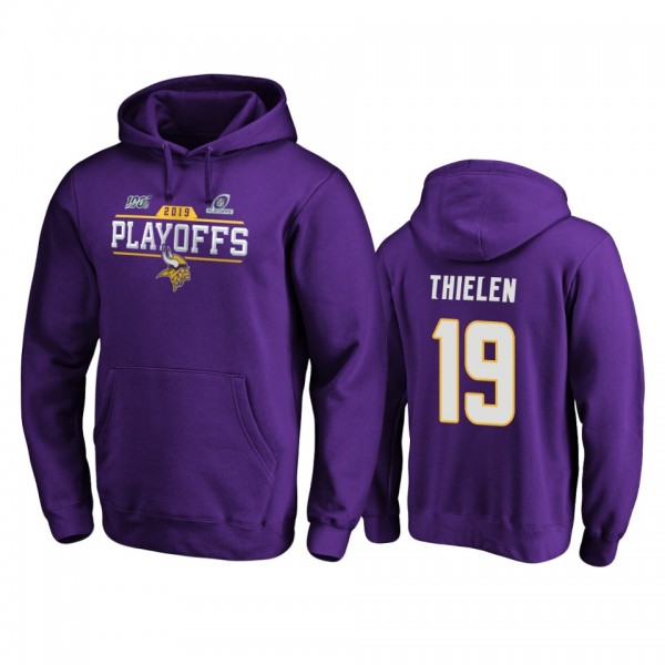 Minnesota Vikings Adam Thielen Purple 2019 NFL Pla...
