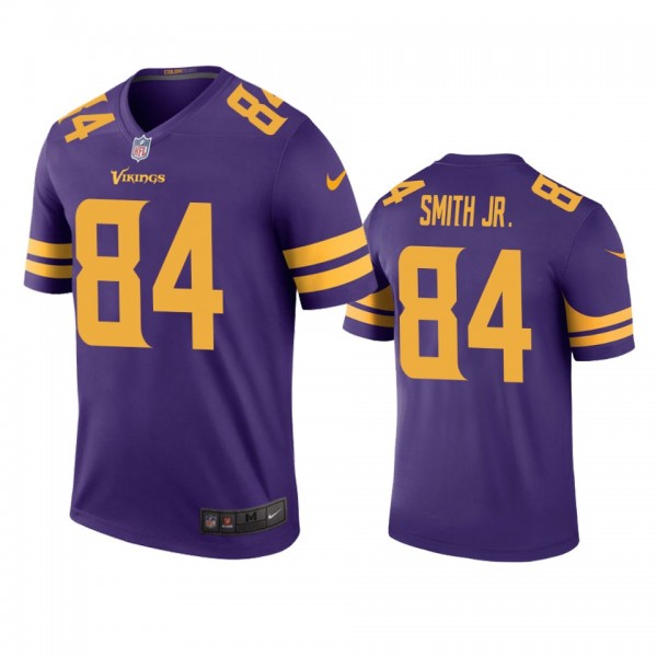 Minnesota Vikings Irv Smith Jr. Purple 2019 NFL Dr...