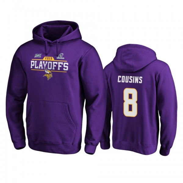 Minnesota Vikings Kirk Cousins Purple 2019 NFL Pla...