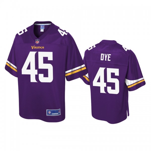 Minnesota Vikings Troy Dye Purple Pro Line Jersey ...