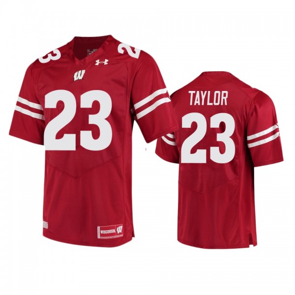 Wisconsin Badgers Jonathan Taylor Red College Football Game Jersey