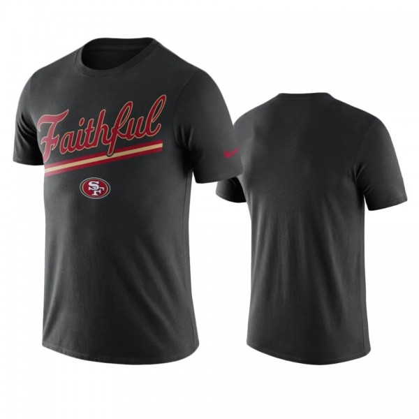 Men San Francisco 49ers Black Faithful NFL Collect...