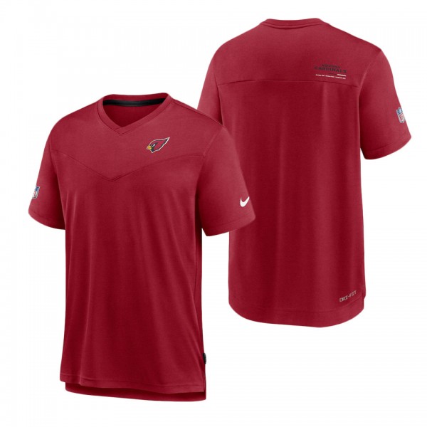 Men's Arizona Cardinals Nike Cardinal Sideline Coa...