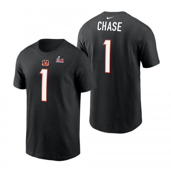 Men's Cincinnati Bengals Ja'Marr Chase Nike Black ...