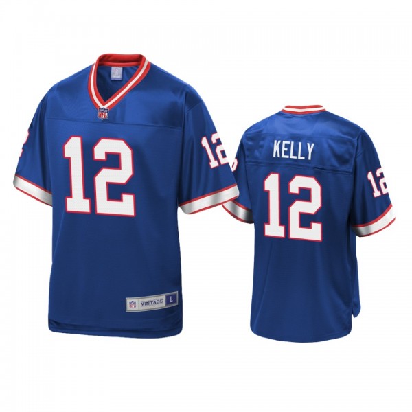 Buffalo Bills Jim Kelly Royal Retired Team Player ...